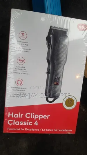 Itel Hair Clipper Classic 4 Professional Cordless Haircut 11 Kit