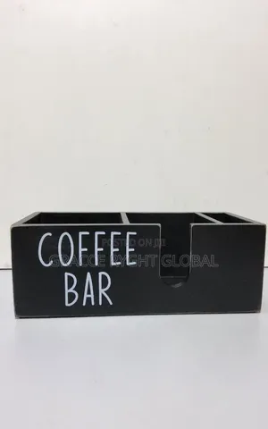 Wooden Coffee Organizer