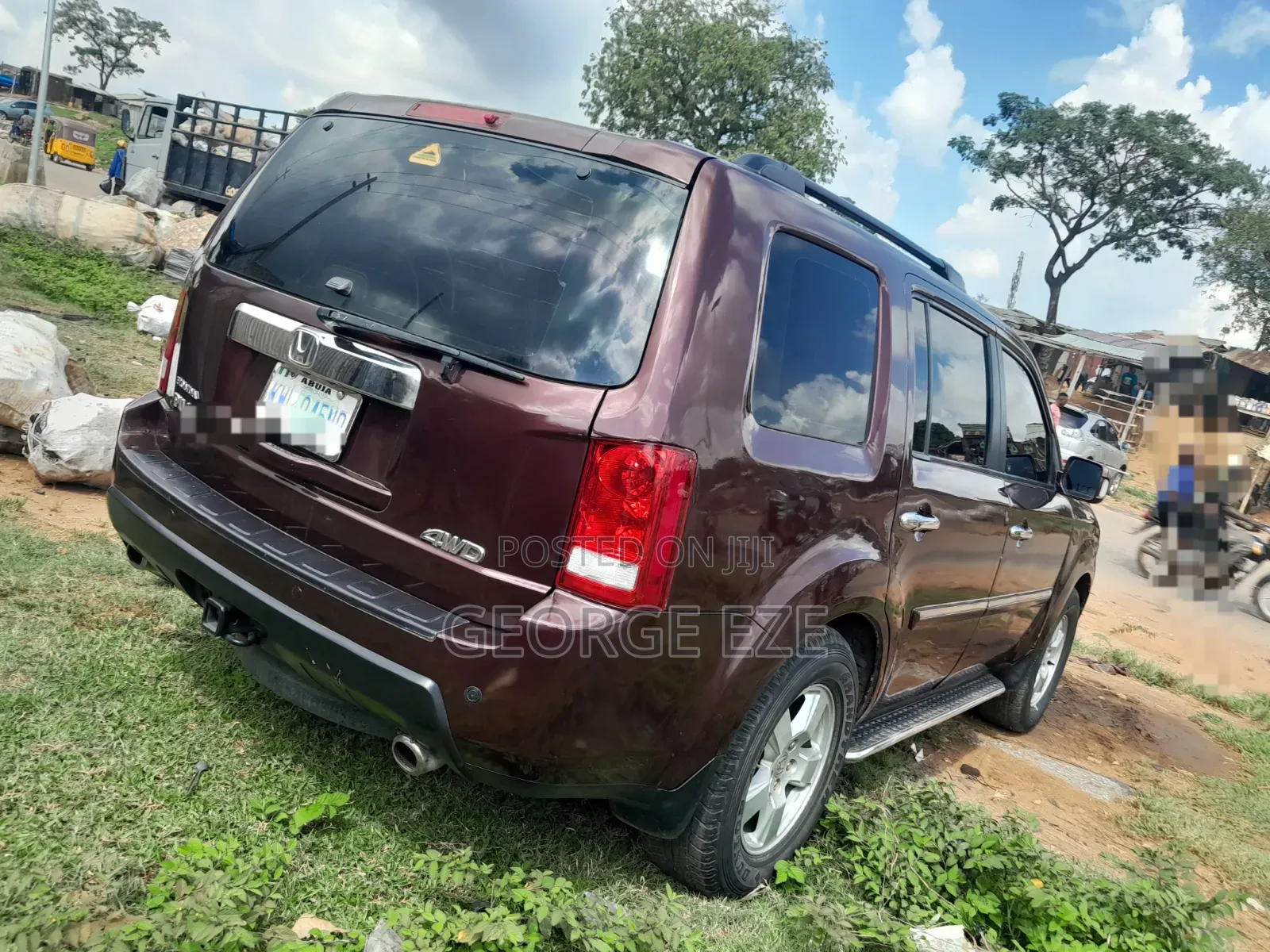 Honda Pilot 2012 Red