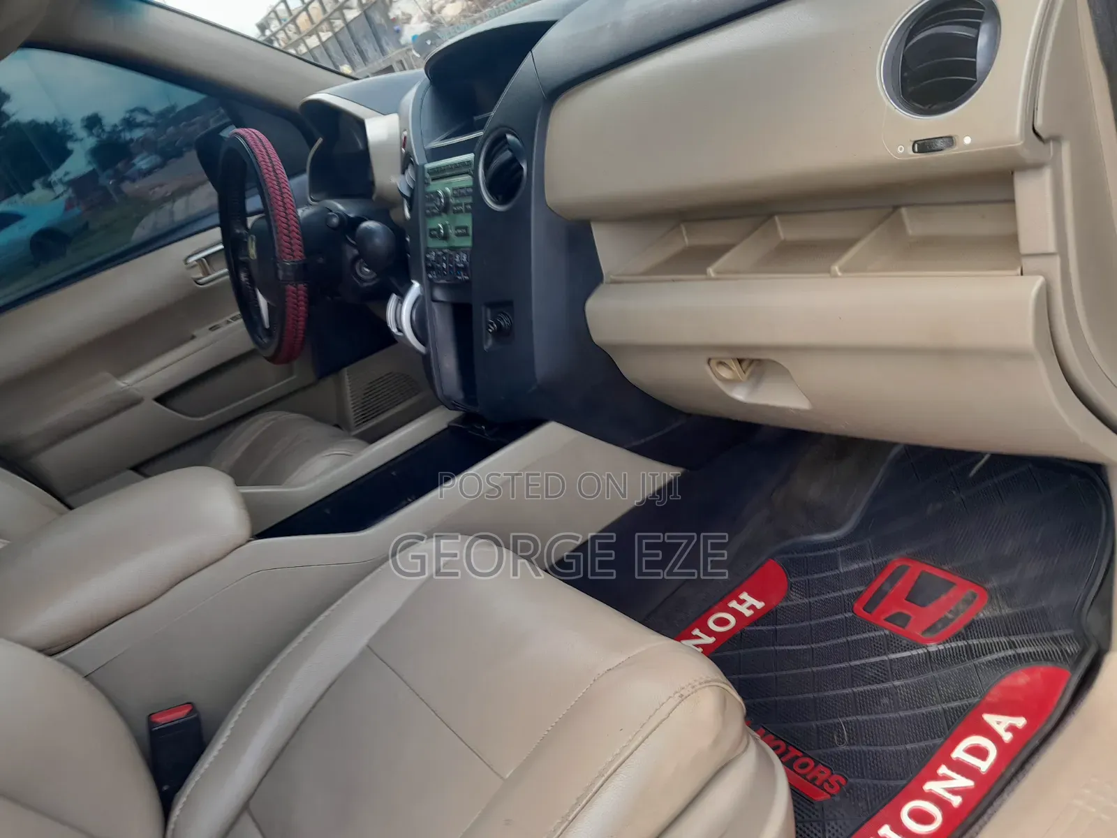 Honda Pilot 2012 Red