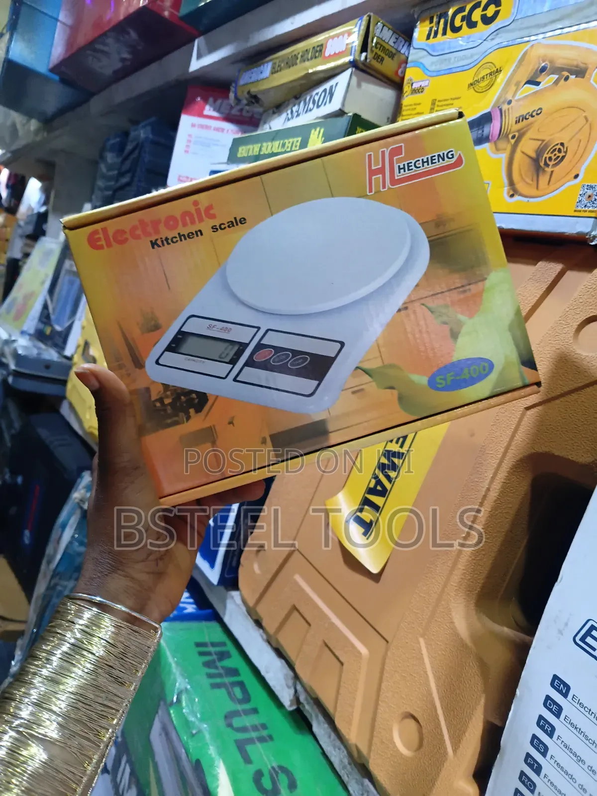 10kgplastic Digital Kitchen Scale – Food Weighing Scale