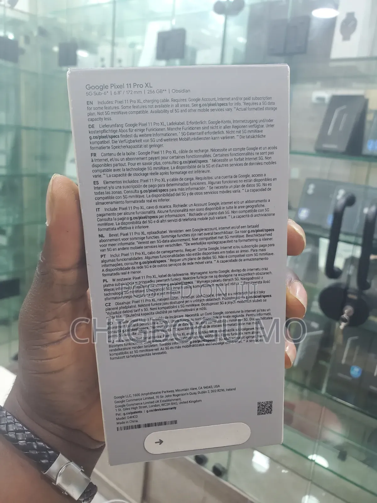 New Google Pixel 11 Pro XL 256 GB Graphite