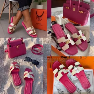 Quality Ladies Hermes Slippers