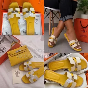 Quality Ladies Hermes Slippers