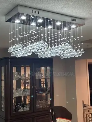 Rectangular Simple Luxury Fashion Creative Crystal Ceiling Light LED
