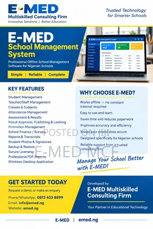E-Med School Management System