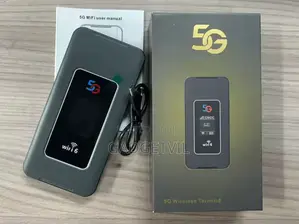 5G Portable Dual-Band Wi-Fi6 1800Mbps MiFi Router With 8000mAh Battery