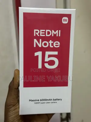 New Xiaomi Redmi Note 15 128 GB