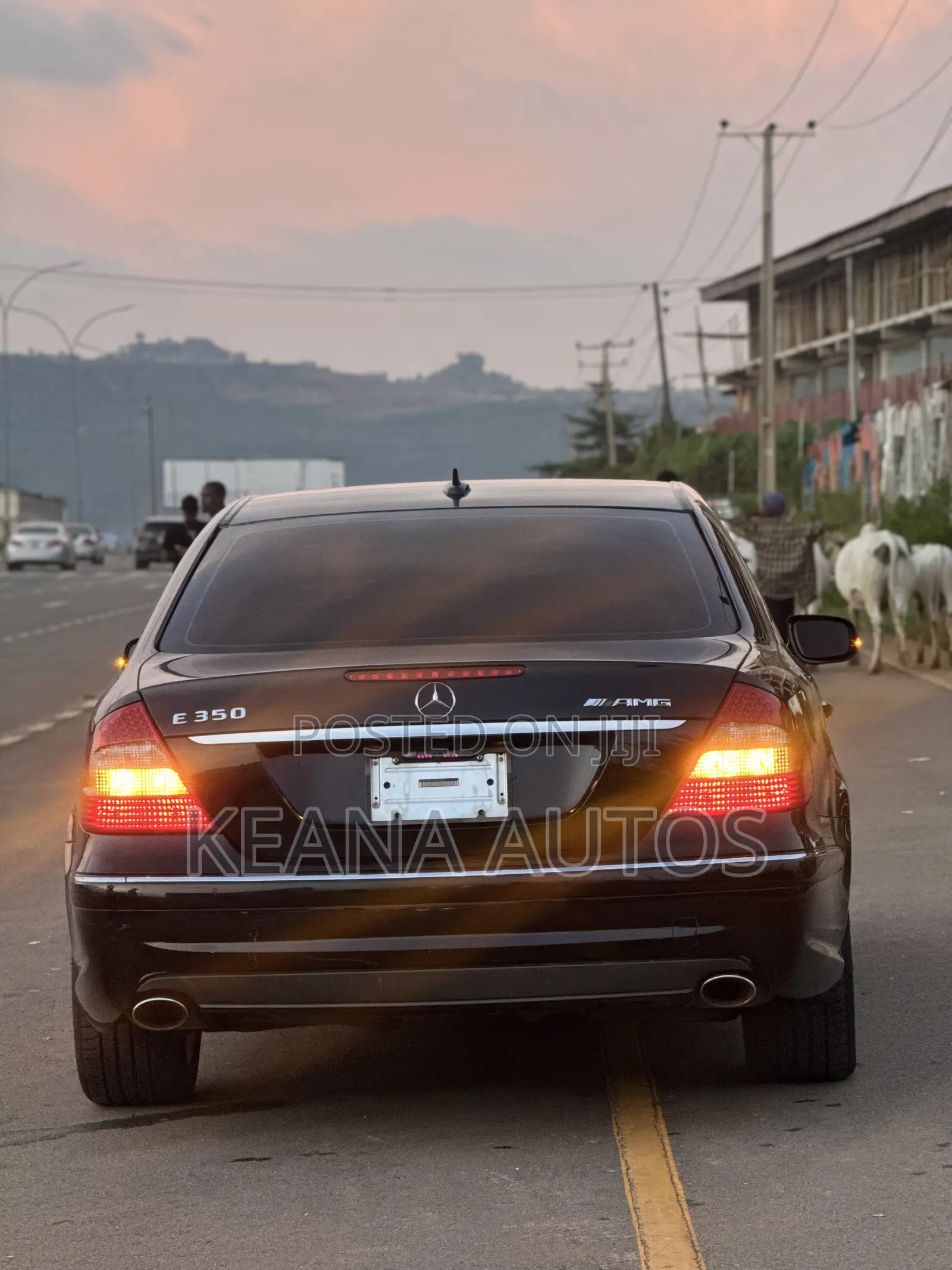 Mercedes-Benz E350 2009 Black