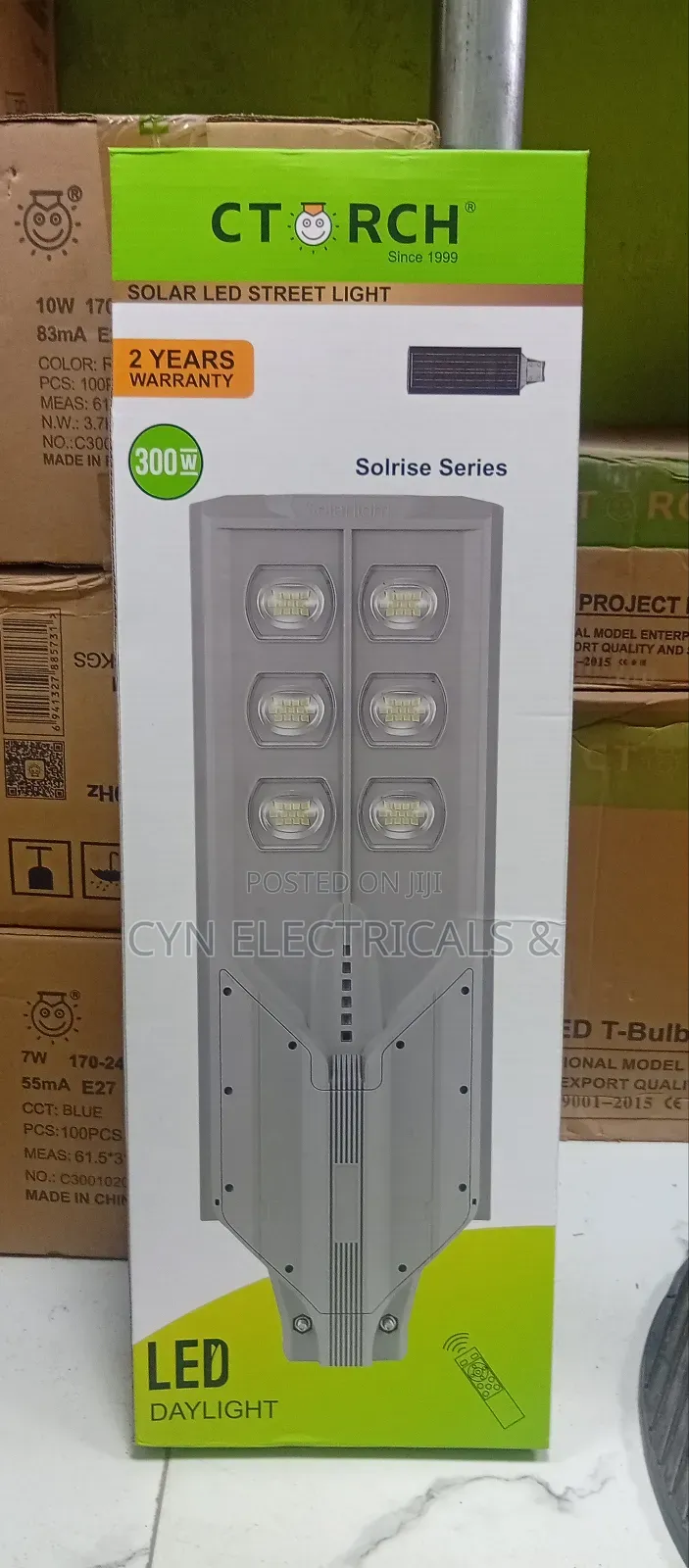 Ctorch Solar Street Lights