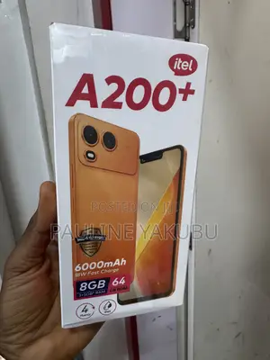 New Itel A200+ 128 GB Black