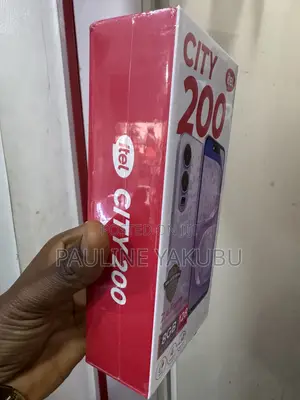 New Itel City 200 128 GB Black