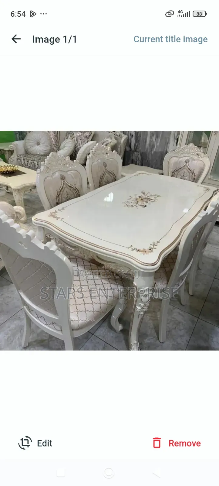 6 Seater Royal Dinning Set