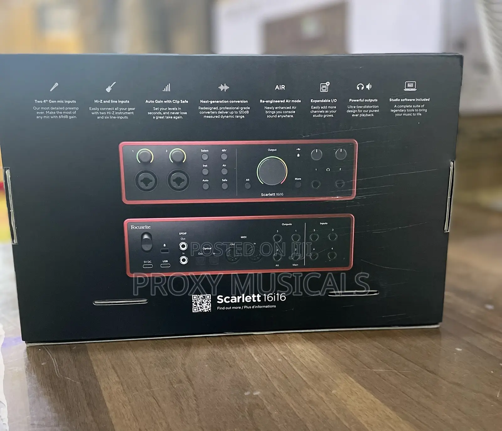 Focusrite Scarlett 16i16 4th Generation USB Audio Interface