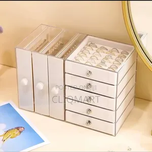 Multilayer Jewelry Box – 8 Layer Acrylic Organizer With Drawers