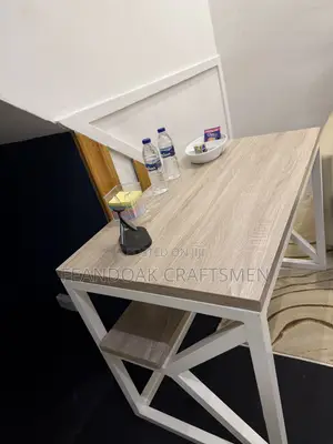 Metal and Wooden Tables