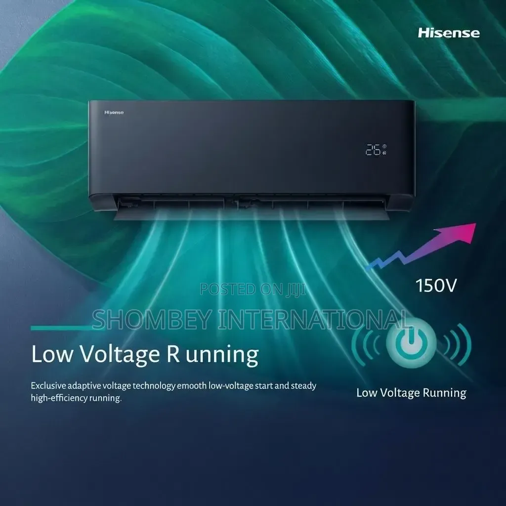 Hisense Split AC 1.5hp Inverter Black