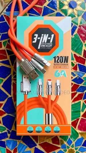 Universal 3-in-1 USB Cellphone Cables