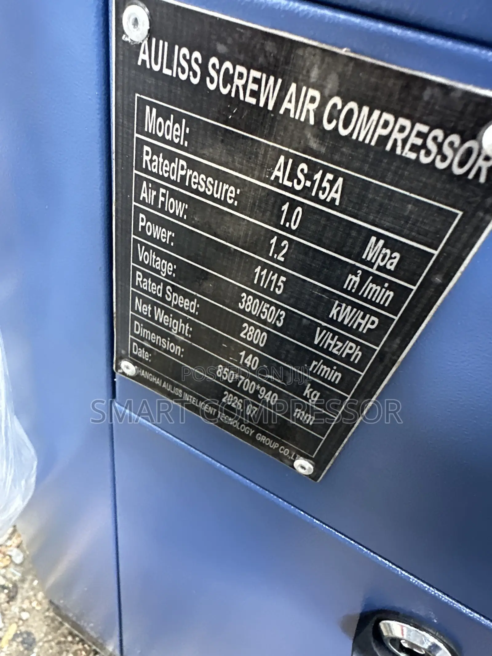Screw Compressor 15hp