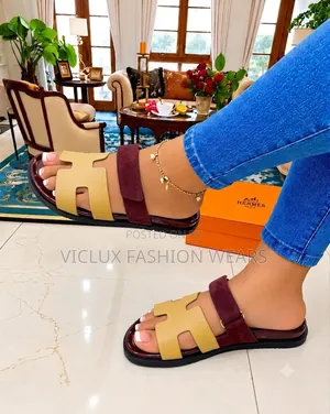 Hermes High Quality Ladies Slippers