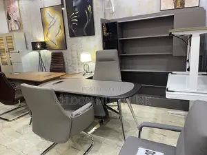 Executive Table With Shelf