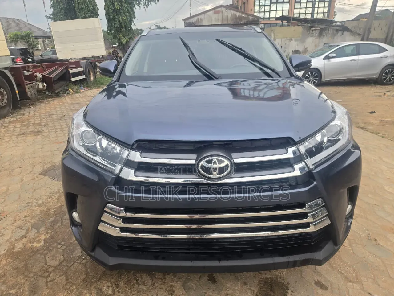 Toyota Highlander 2017 Blue