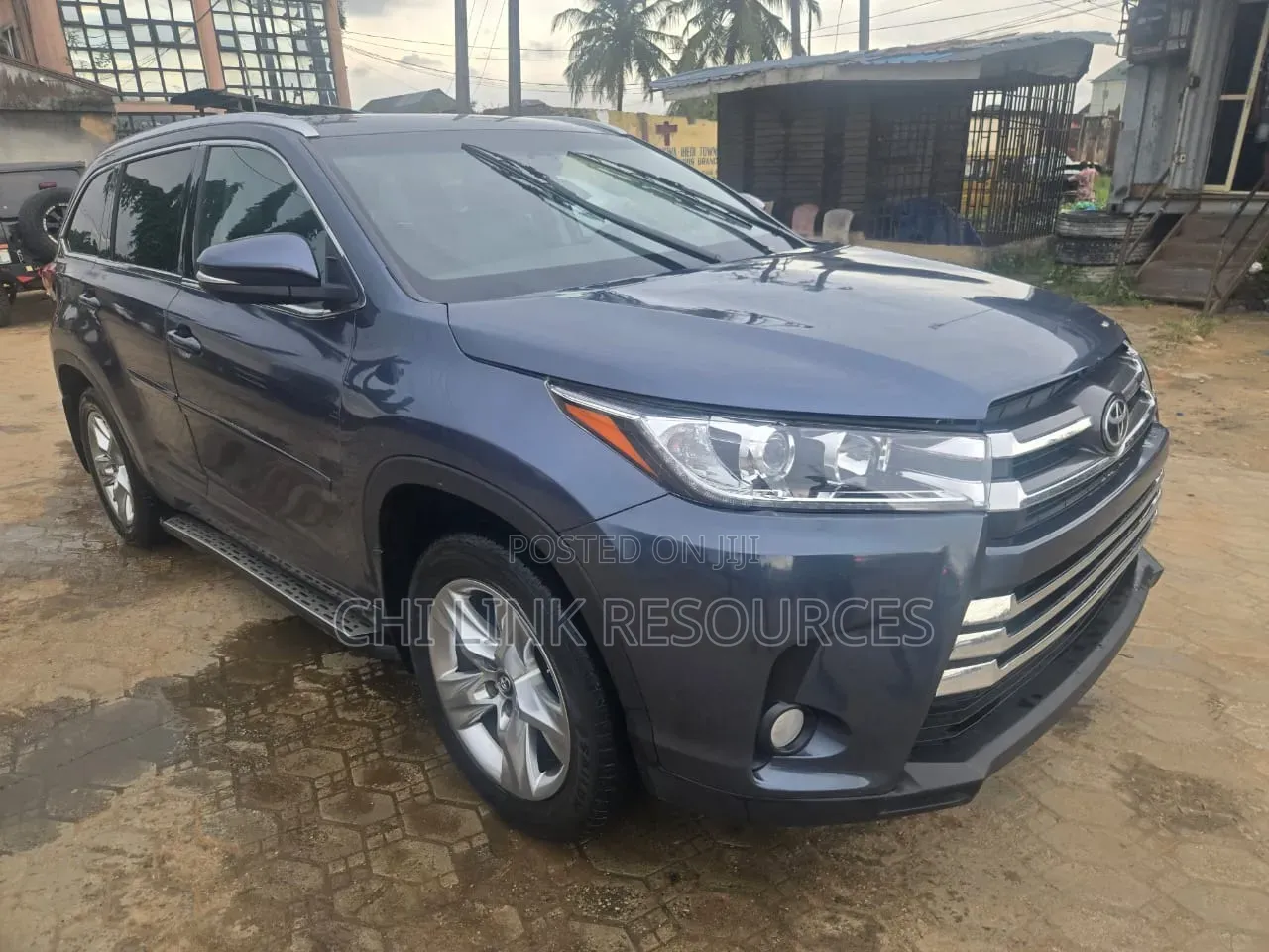 Toyota Highlander 2017 Blue