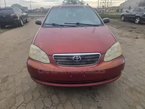 Toyota Corolla 2006 Red