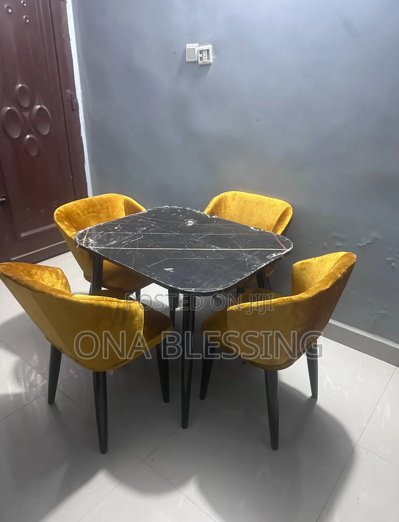Dining Table With Four Chairs