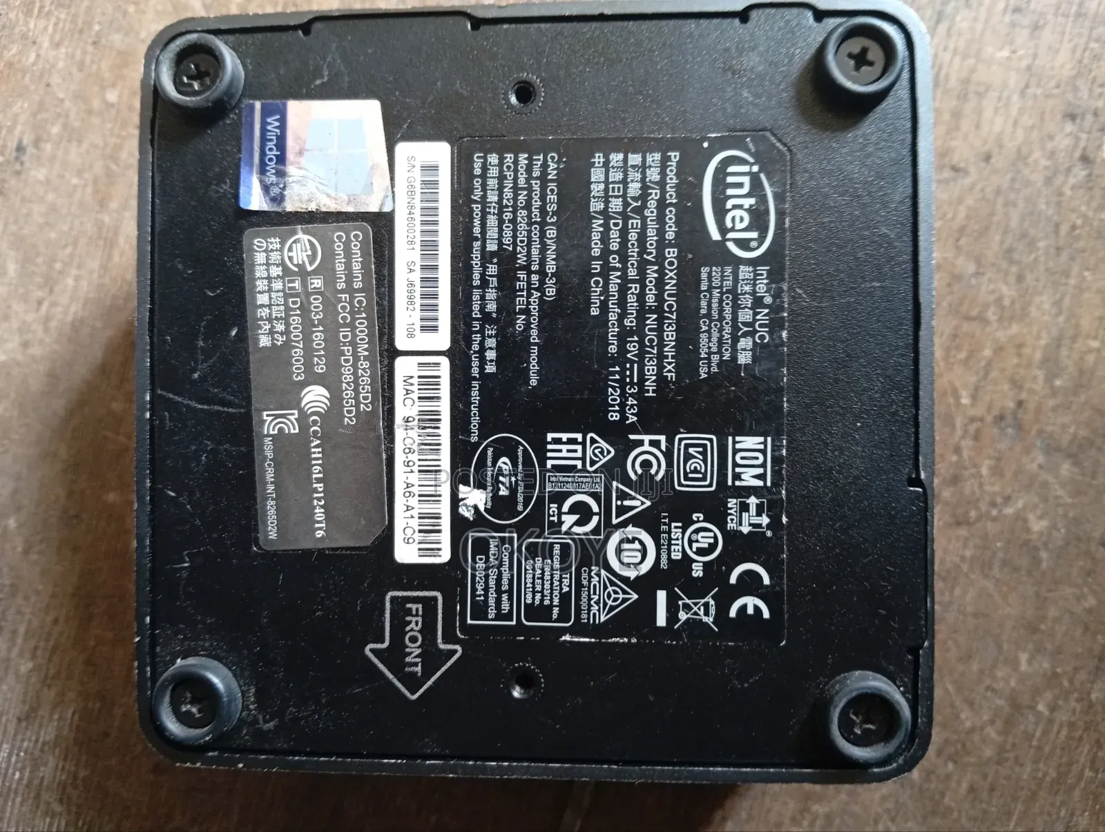 Desktop Computer 8GB Intel Core i3 SSD 128GB