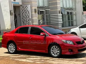 Toyota Corolla 2009 Red