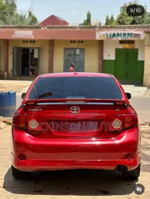 Toyota Corolla 2009 Red