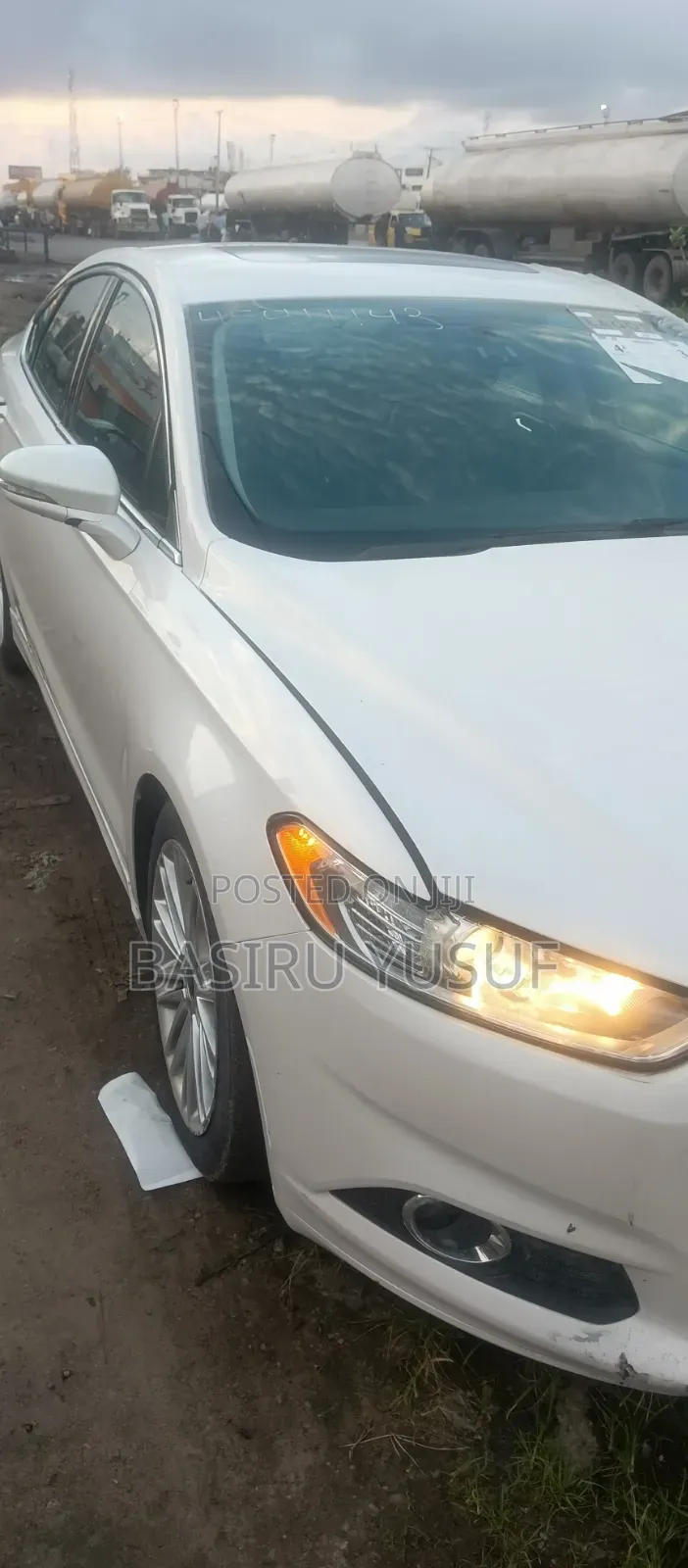 Ford Fusion SE AWD 2016 White