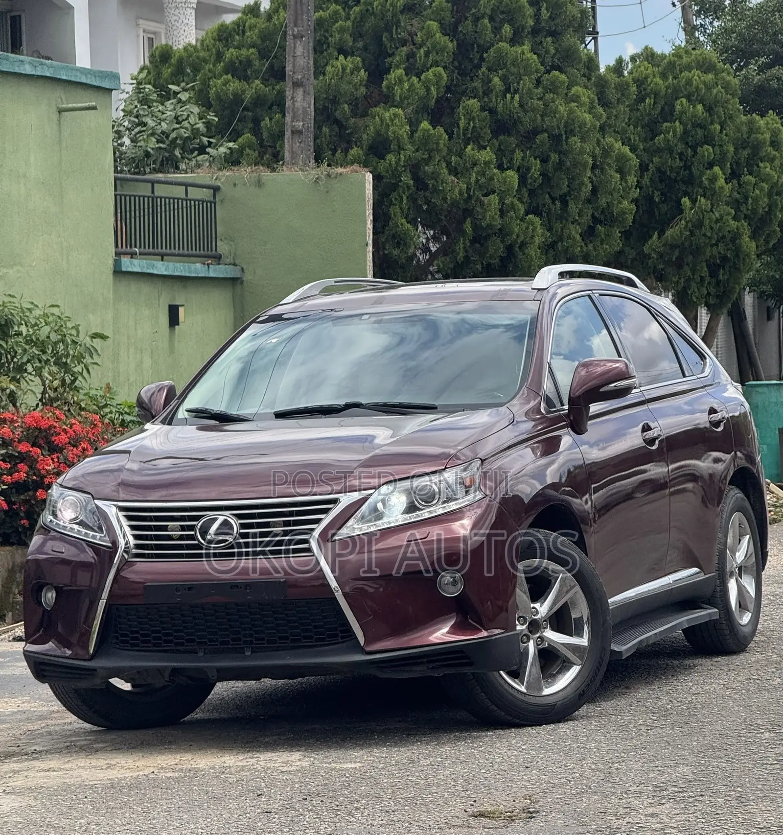 Lexus RX 2013 Red