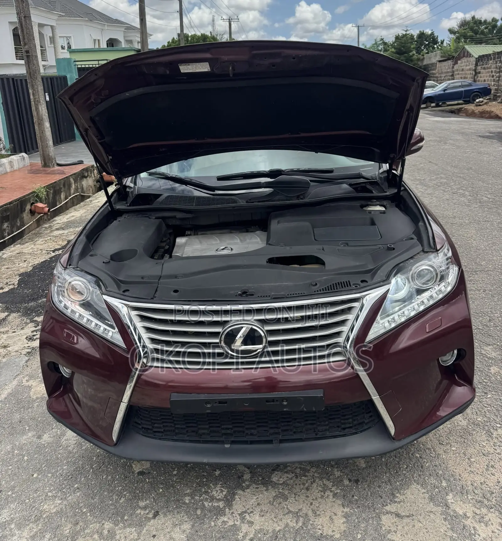 Lexus RX 2013 Red
