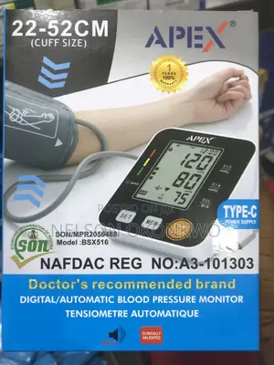 Apex Automatic Blood Pressure Monitor
