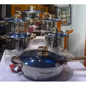 12pcs Stainless Cookware Set