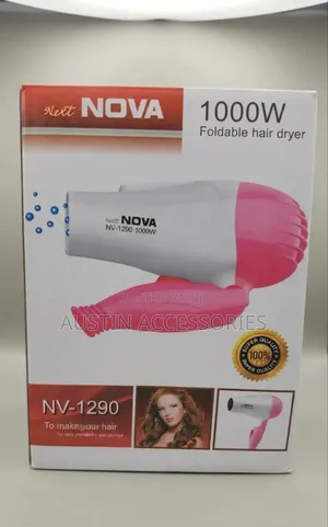 Nova 3 Speed Level Portable Foldable Hair Dryer