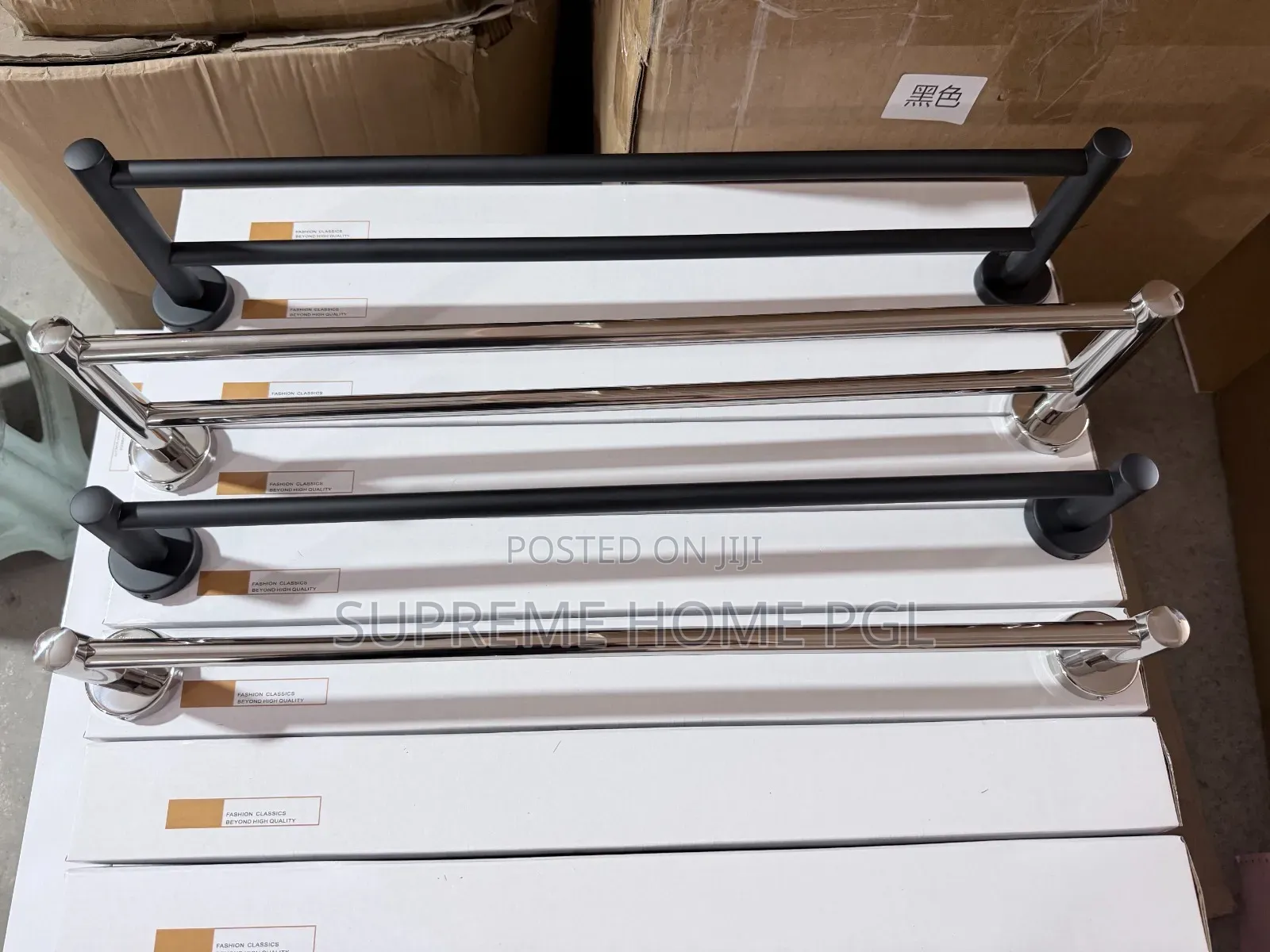 High Quality 304ss Towel Rack Double
