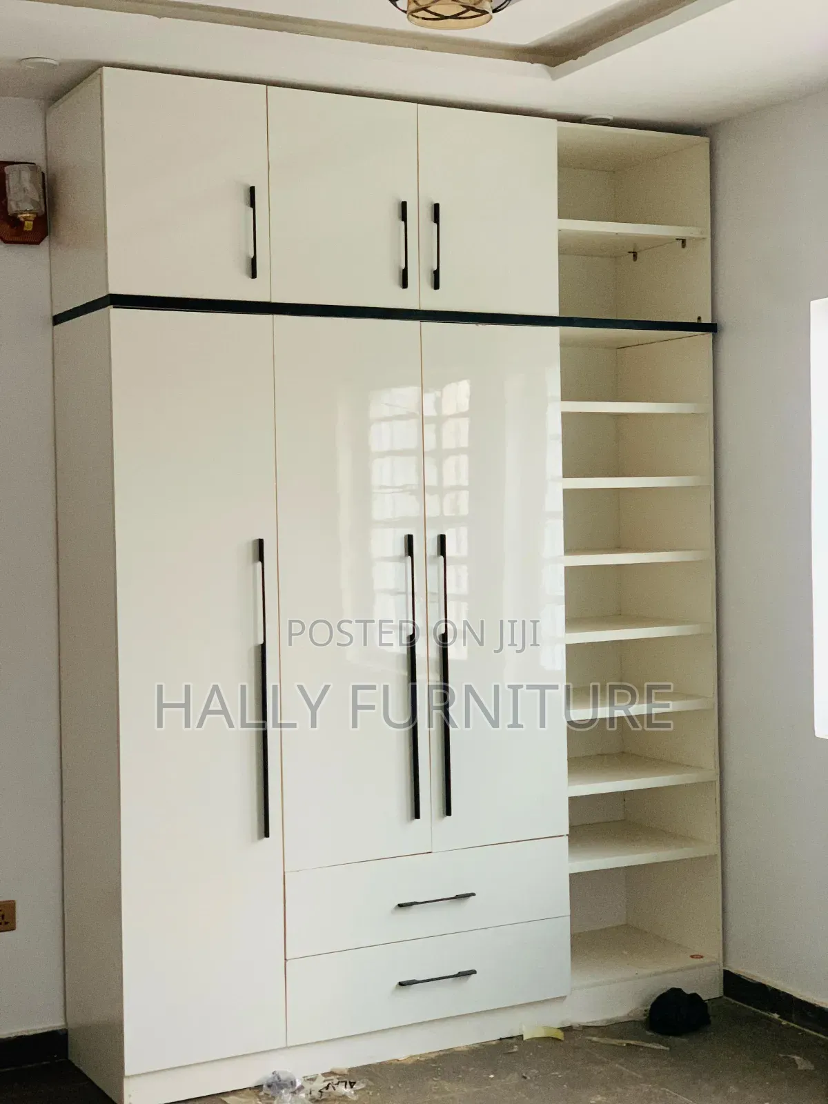 Wardrobe Section White