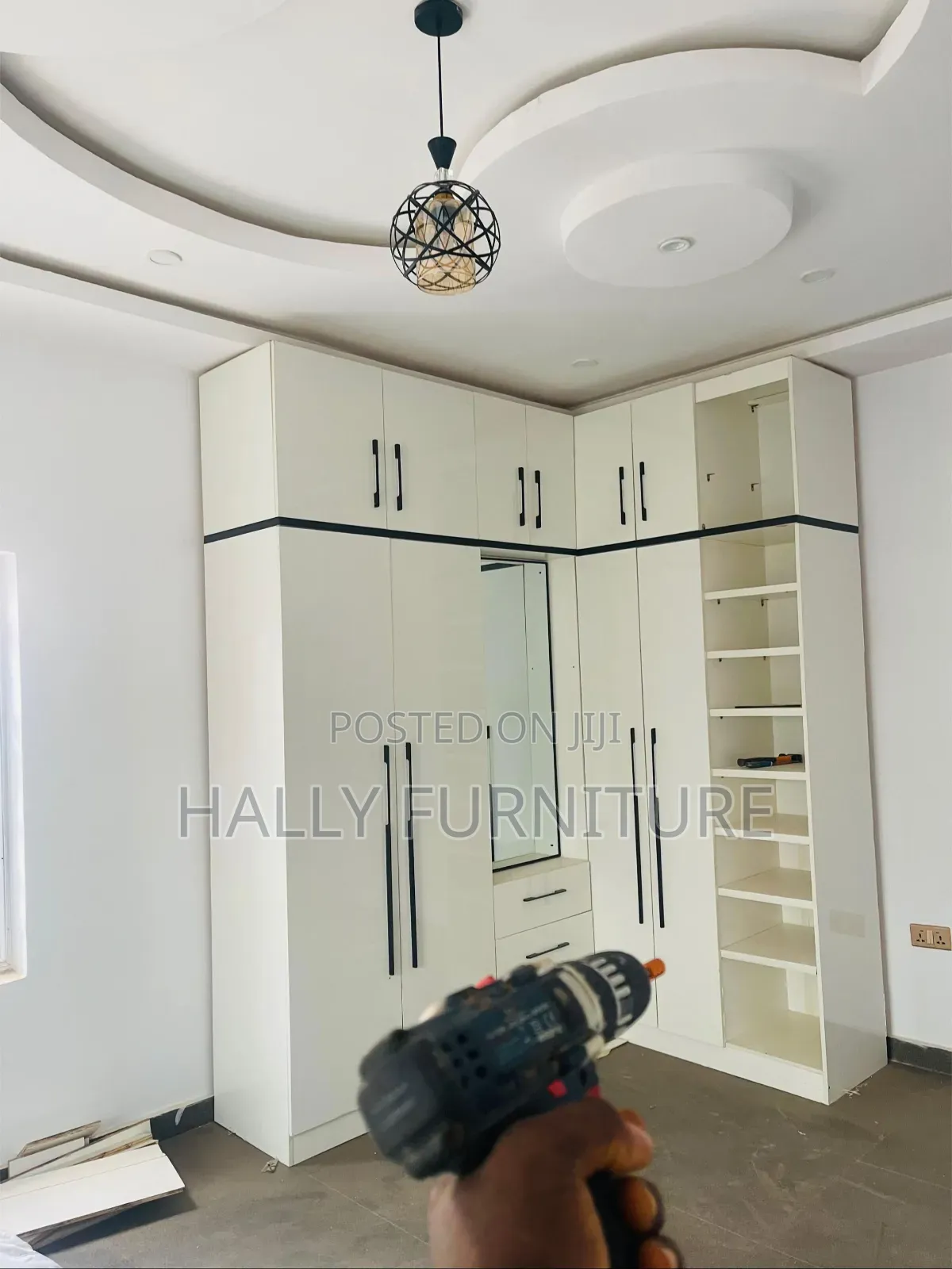 Wardrobe Section White