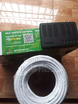 Full Package With Antenna and Remote With Cable Very Neat
