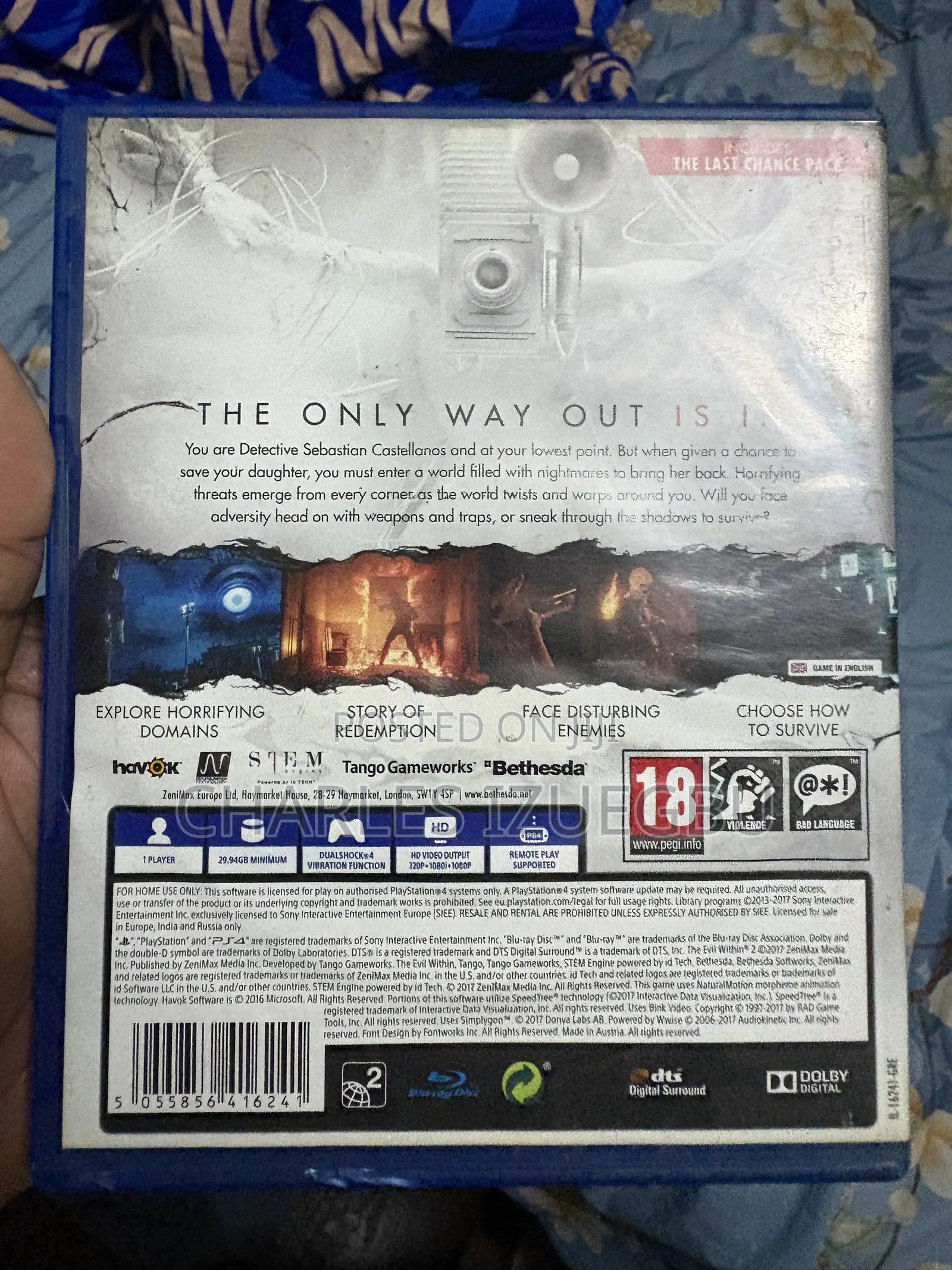 The Evil Within 2 for PS4