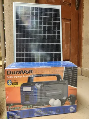 Duravolt DSPP-200 BT Solar Generator + 50W Solar Panel