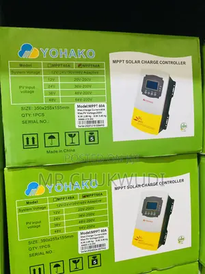 60a 24v 36v 48v Yohako MPPT Solar Charge Controller Is Available