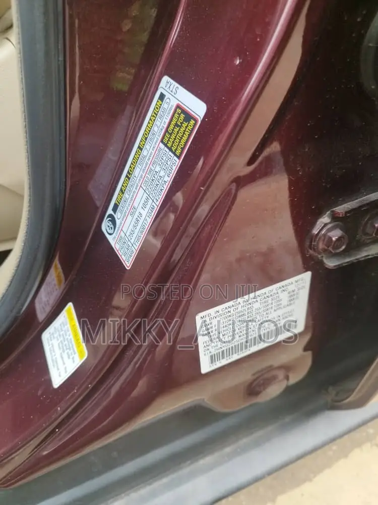 Acura MDX 2012 Red