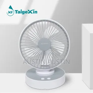 6 Inches Rechargeable Table Desk Fan 2400mah