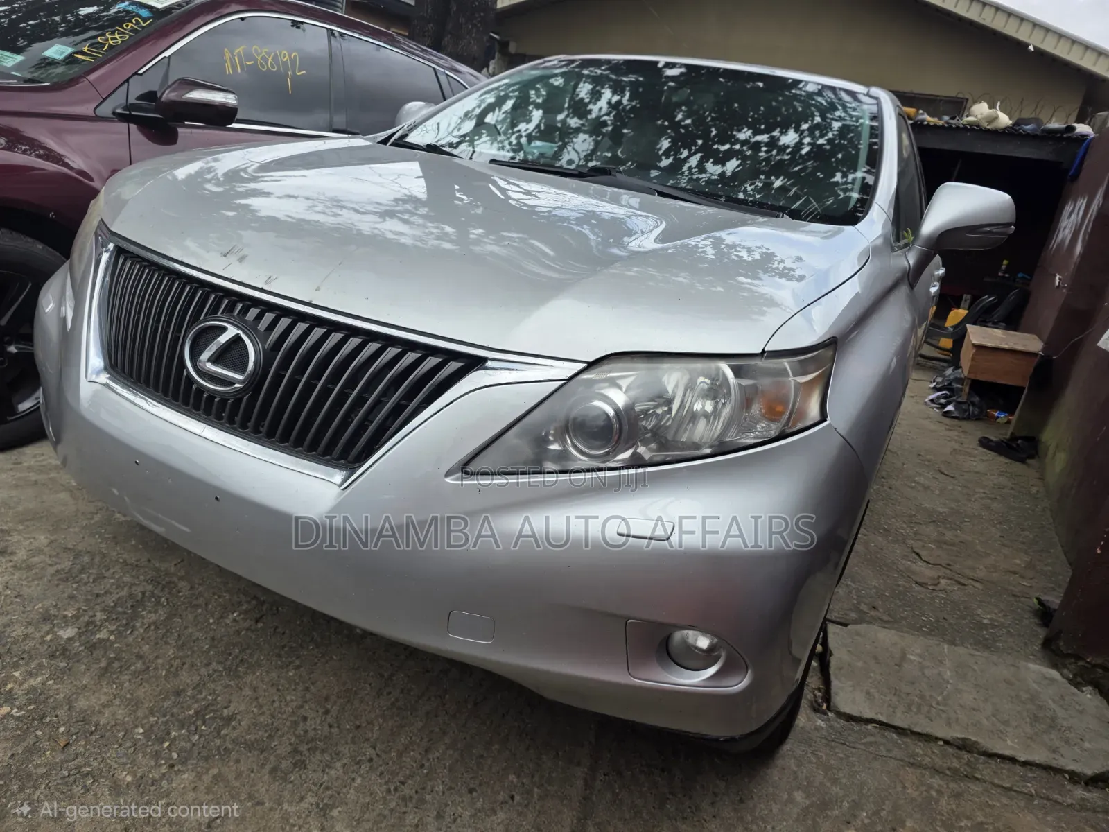 Lexus RX 350 2010 Silver