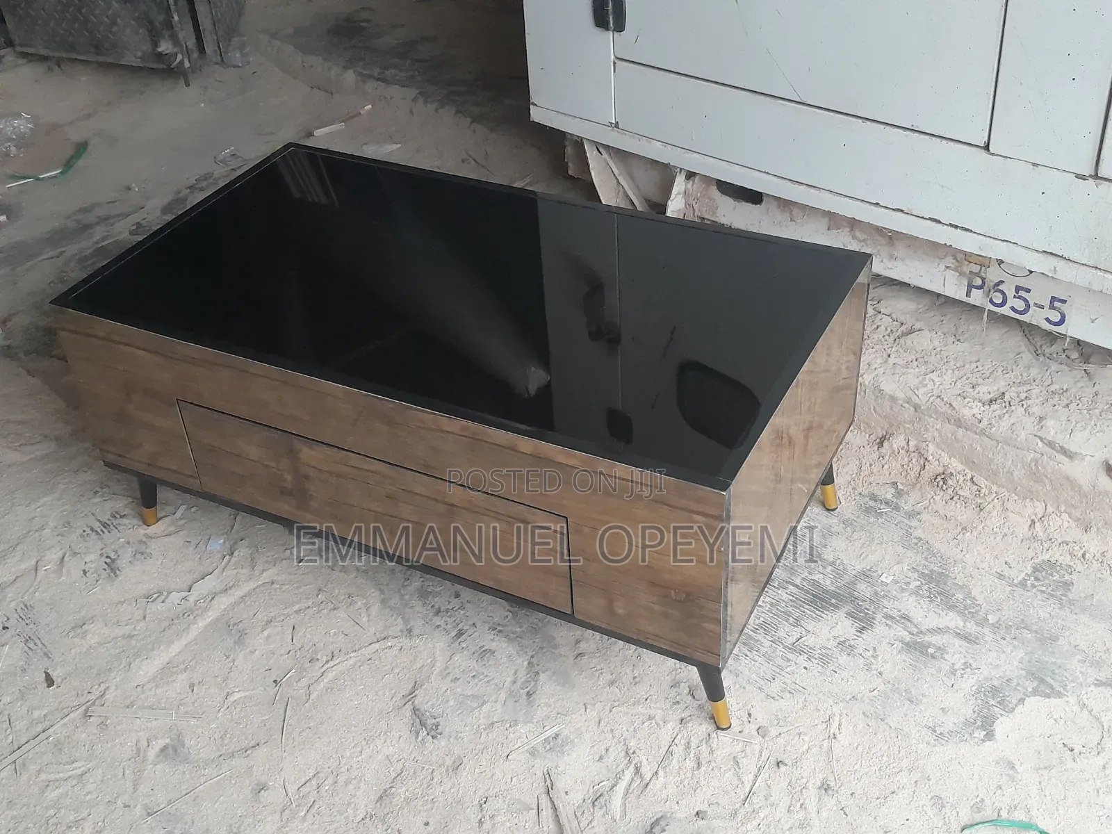 Luxury Glass-Top Center Table
