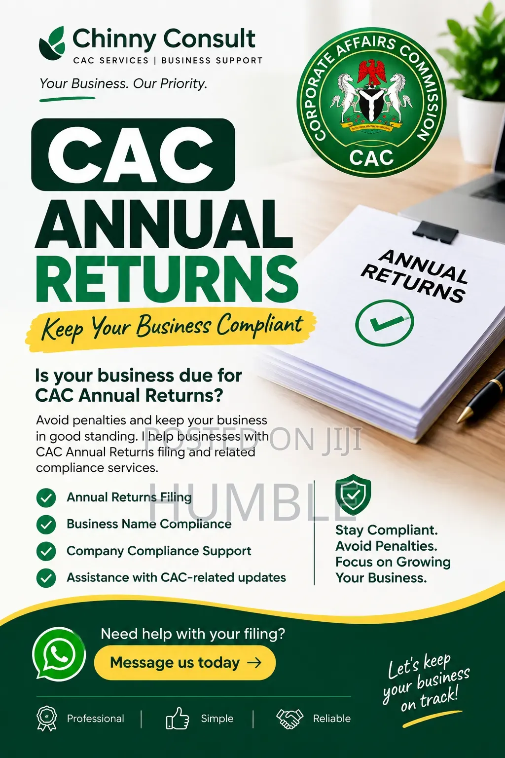 Cac Annual Return